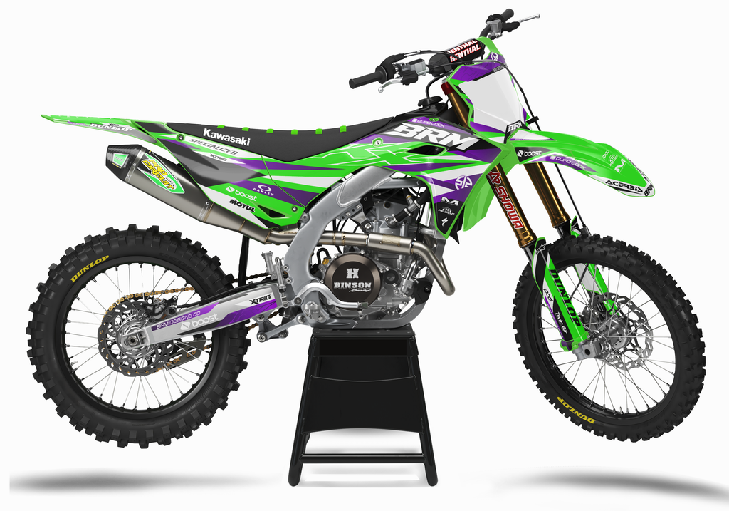 BRM - KAWASAKI - V2 (Green-Purple)