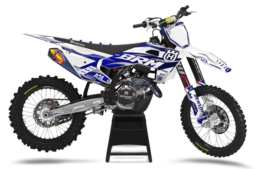 BRM - HUSQVARNA - V2 (Blue-Silver)